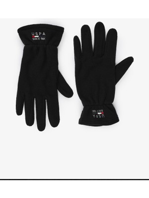 U.S. Polo Assn. U.S. Polo  50317512-VR046 Assn. Erkek Siyah Eldiven Standart Fit Renkli Kış Sezonu İçin Tasarlandı