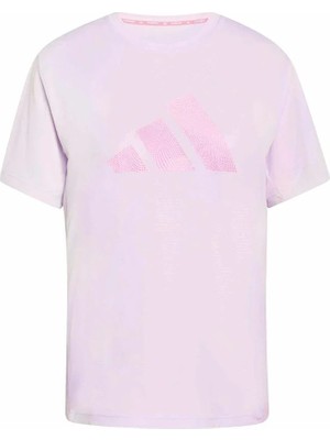 Adidas Kadın  Mor  T-Shirt Run Ess Bl T W KA0281