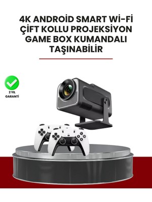 Kont Taşınabilir Full Hd Projektör - 1 GB Ram 8 GB Hafıza