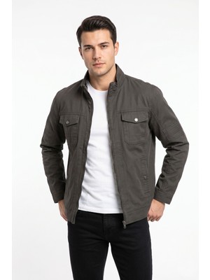 Dynamo Erkek Mevsimlik Kanvas Spor Mont 8007 BGL-ST05336