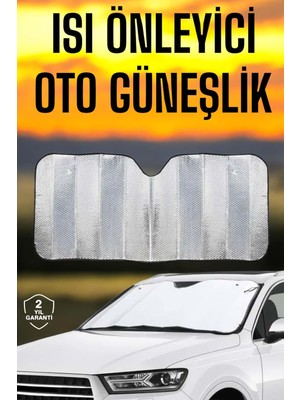Kont Oto Güneşlik Isı Önleyici Tüm Araçlara Uyumlu Uv Işınlarına Karşı