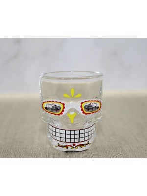 Uravas Store Istanbul Temalı Cam Kurukafa Shot Bardak ALK4302