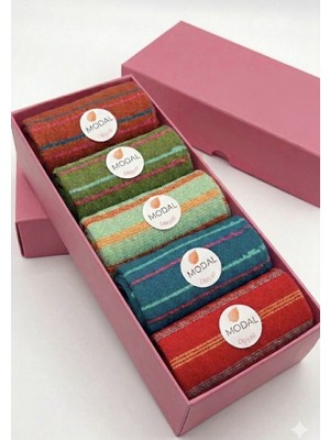 Midlora Kadın Modal Soket Çorap 10’lu Set (35-40 Numara) Bilek Üstü Terletmez Koku Yapmaz Dikişsiz Kutulu