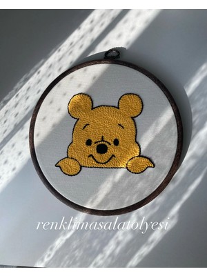 Renkli Masal Atölyesi Bebek Odası Dekorasyon Punch Pano
