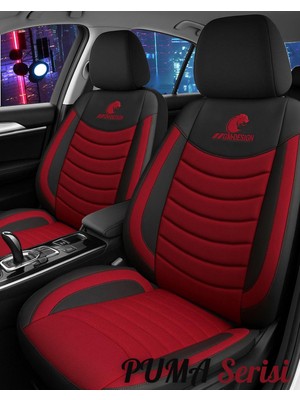 Galaxy Bmw I Serisi F20 Hb 2011-2015 Uyumlu Puma Serisi Oto Koltuk Kılıfı Fermuarlı