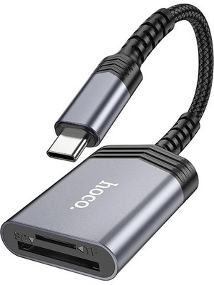 Kont Hoco UA25 2-In-1 Type-C Kart OKUYUCU-(5775)