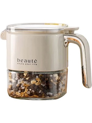 Kont Ezere Nem Geçirmez Büyük Kapasiteli Baharat KAVANOZU-(5775)