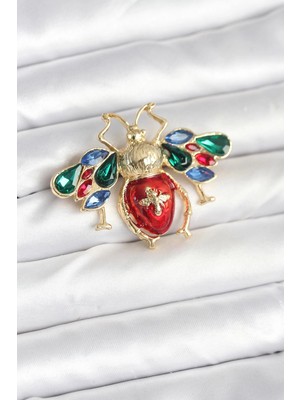 Uravas Store Süslü Arı Model Broş