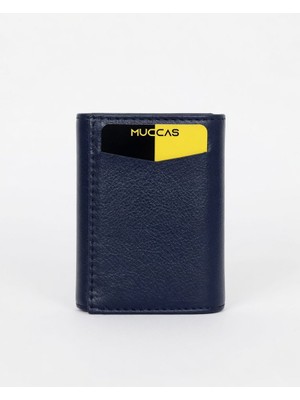Atk Giyim Muccas Çıtçıtlı Rfıd Kartlık Cüzdan -  Ince Erkek Cüzdan - Güvenli ve Pratik Tasarım