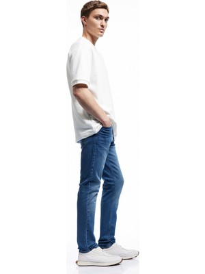 Koton Normal Bel Pamuklu Slim Fit Jean Pantolon - Brad Jean
