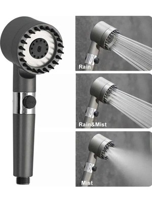 Kont Yeni Masaj Etkili Nesil Filtreli  Duş Başlığı Fıskiyesi Duş Banyo