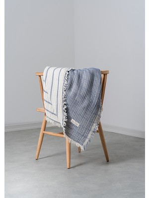 Rikka Home %100 Pamuk 4 Kat Muslin Battaniye 140X190 cm – Hafif, Nefes Alabilen, Çok Amaçlı Örtü