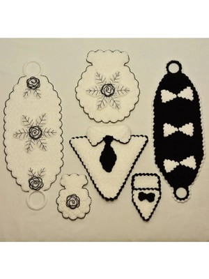 Hobilanka 6 Parça Mega Gelin ve Damat Çeyizlik Lif Seti