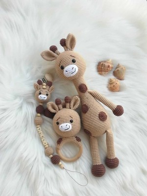 Hobilanka Amigurimi Zürafa Set