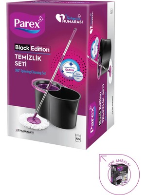 Parex Black Editlon Otomatik Temizlik Seti