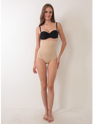 Uravas Store Ten Kesim Yüksek Bel Külot Korse