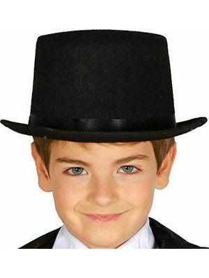 Sihirbaz Şapkası Çuk Boy Siyah Renk