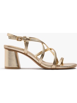 Parfois Kadın Çapraz Kayışlı Topuklu Sandalet