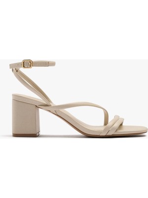 Parfois Kadın Tek Renk Geniş Topuklu Sandalet