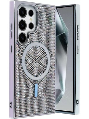 Galaxy S24 Helen Magsafe Kapak - Rainbow