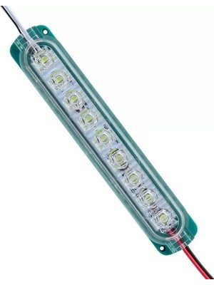 Parlak Yanıp Sönen Yeşil 24 Volt 1.2 Watt 2835 Modül LED 14*32.5