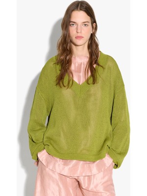 Parfois Kadın V Yaka Örgü Kazak