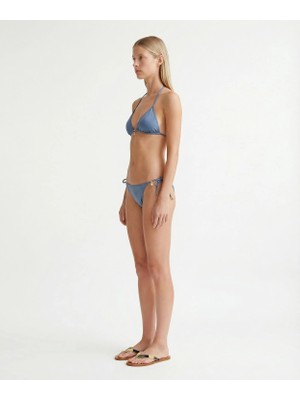 Yargıcı Standart Üçgen Yaka Askılı Kol Bikini