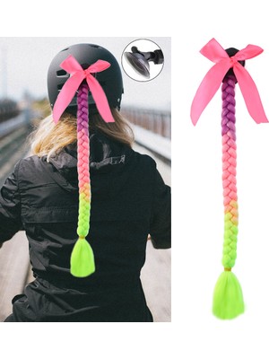 Motosiklet Kaskı Örgülü At Kuyruğu / ACM21