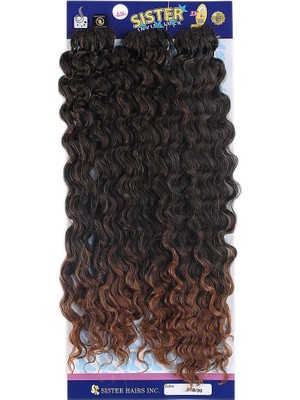 Afro Daası /siyah Kahve Ombreli 1/30