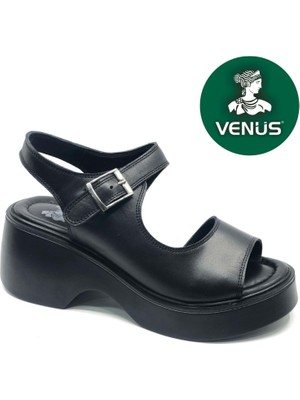 Venüs Buzzard Hakiki Deri Comfort Ortopedik Kadın Sandalet