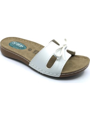 Kocamanlar Ayakkabı Aryan 11-367-JEL Ökçe Jelli Kadın Ortapedik Terlik