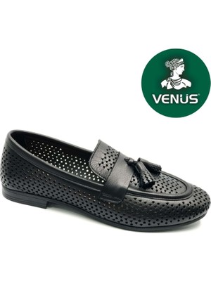 Venüs Pallas Hakiki Deri Ortopedik Kadın Casual Babet Ayakkabı