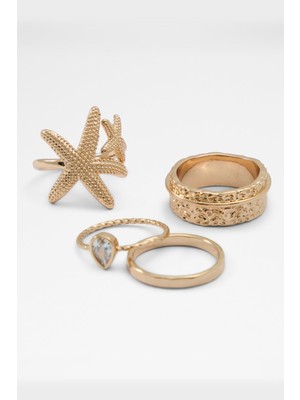 Aldo Starfish Kadın Yüzük - Sarı