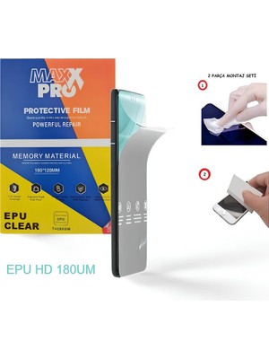 Max Pro Omix X200 NANO Ekran Koruyucu Esnek ULTRA İnce - MAXXPRO - EPU HD