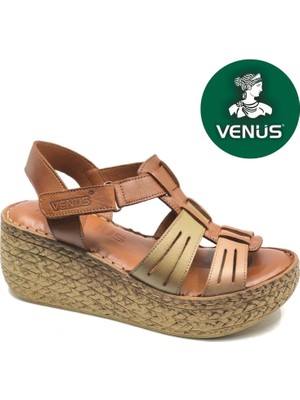 Venüs Tenrag Hakiki Deri Comfort Ortopedik Kadın Sandalet