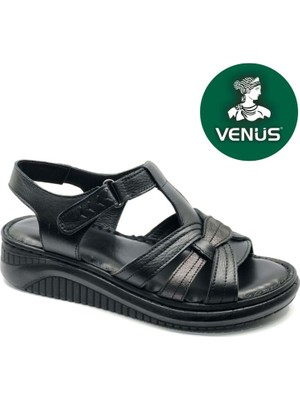 Venüs Andirigulle Hakiki Deri Comfort Ortopedik Kadın Sandalet