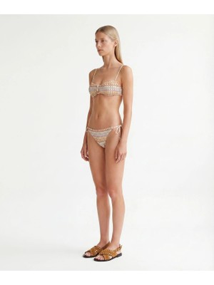Yargıcı Straplez Bikini Üst