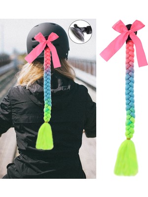 Motosiklet Kaskı Örgülü At Kuyruğu / ACM15