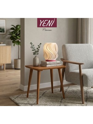 Creamo Masa Lambası: Akışkan Form ve Zarif Enerji
