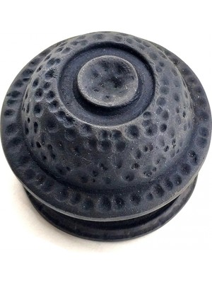 Freedom Storee Antika Tarz Dekoratif Pirinç Gözlü Kapı Tokmağı - 78MM Çap, Oksit