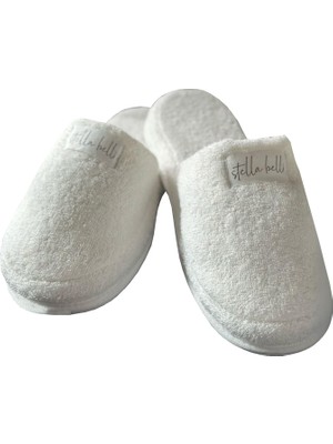 Delixa Havlu Terlik |%100 Pamuk | Kaymaz Kalın Taban | Spa Otel Ev Misafir Lohusa Terliği 30