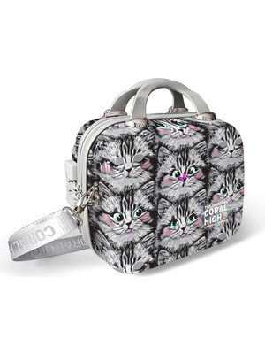 Delixa Desenli Omuz Askılı Pc Makyaj Çantası 16899