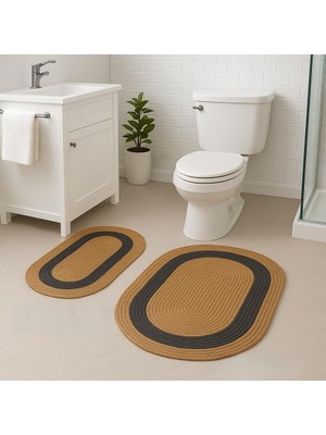 Delixa Jüt Paspas, Doğal Ev Dekorasyonu (Hasır, 50X80 40X60, Düz)