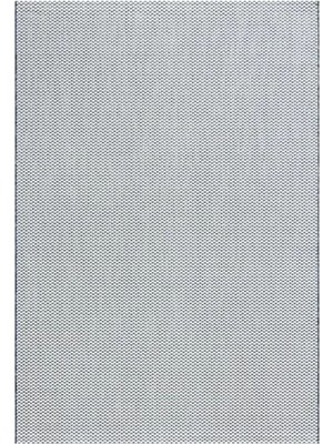 Esranın Dünyası 100X200 cm Ekru Lacivet Iskandinav Jüt Halı, Yıkanabilir