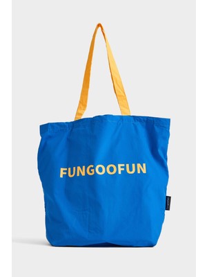 Fungoofun x Defacto Muz Figürlü Charm ve Katlanabilir Bez Kol ÇANTASI H9317AX26SM