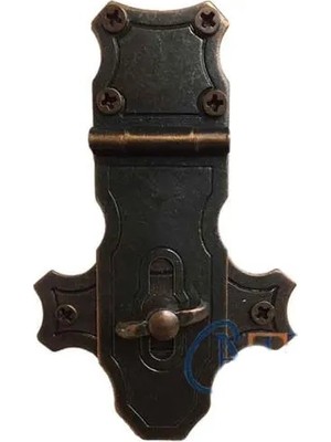 Freedom Storee Dekoratif Anahtarlı Sandık Askısı - 40X65MM, Oksit, 1 Adet