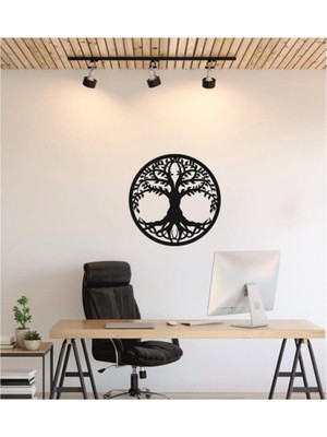 Delixa Karakoç Araçları Dekoratif Yaşam Ağacı Ağacı Tablo Metal Değildir