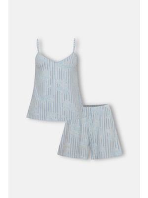 Suwen Lady Atlet Şort Pijama Takımı