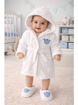 Bebitof My Baby Kumsal % 100 Pamuk 0 - 24 Ay Sevimli Kaplan Kutu Içerisin De 30056