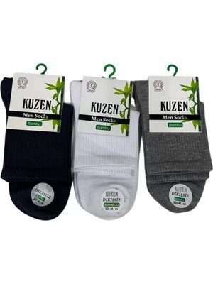 Pileli Store Pilelistore Kuzen Dikişsiz Yarım Konç Bambu Erkek Çorap